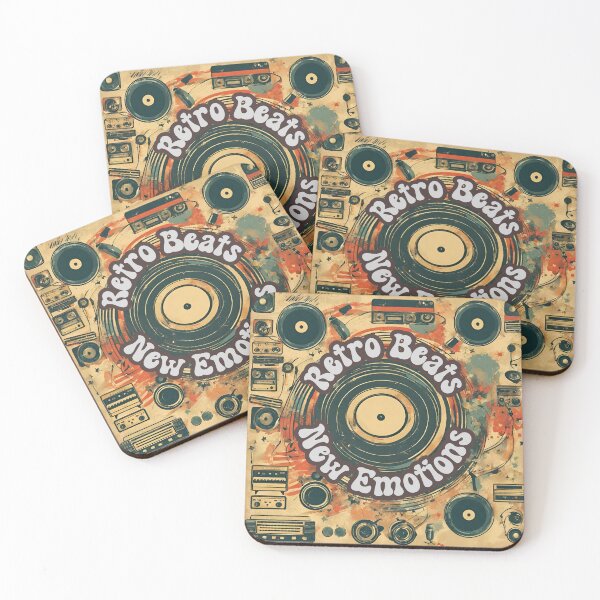 Item preview, Retro Beats, New Emotions designed and sold by Artifylab.