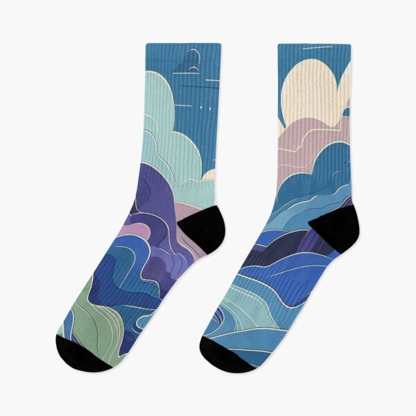 Item preview, Peace of mind: Harmony of waves and clouds designed and sold by Lyavalio.