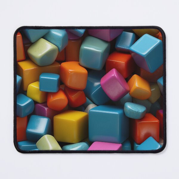 Item preview, A pile of colorful cubes designed and sold by johndesign88.