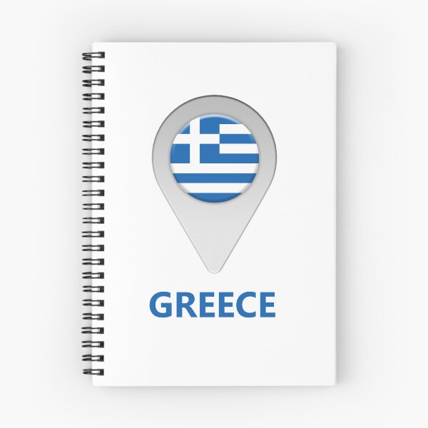 Item preview, Greece flag location icon designed and sold by Nick249.