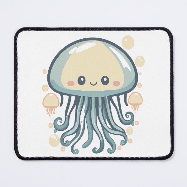 Item preview, Sparkle the Cute Jellyfish designed and sold by Heavy-Umbrella.