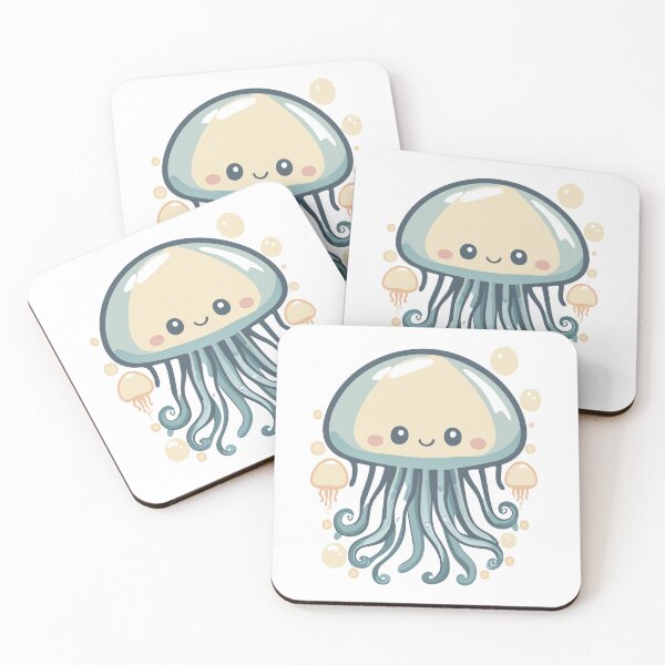 Item preview, Sparkle the Cute Jellyfish designed and sold by Heavy-Umbrella.