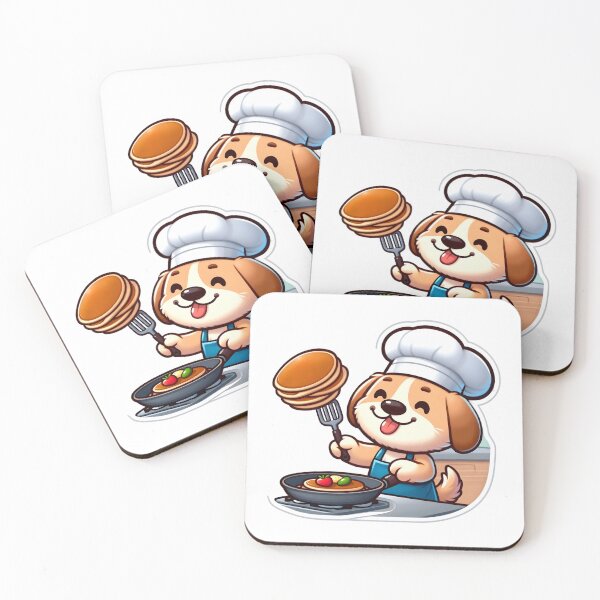 Item preview, Paws and Pancakes: Canine Culinary Comedy designed and sold by AI-Only Creations.