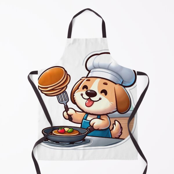Item preview, Paws and Pancakes: Canine Culinary Comedy designed and sold by AI-Only Creations.