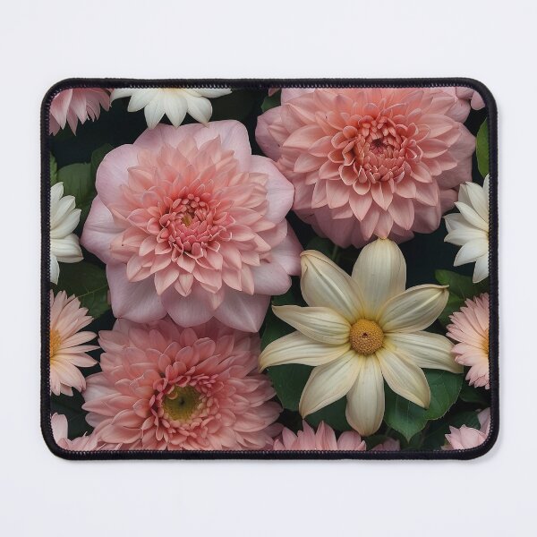 Item preview, A group of pink and white flowers designed and sold by johndesign88.