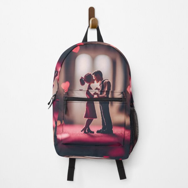 Item preview, figurines embrace in a valentine's day atmosphere designed and sold by oilidesing.
