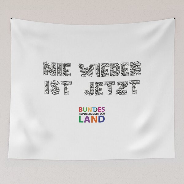Item preview, Never again is now - colorful land designed and sold by Manfredine.