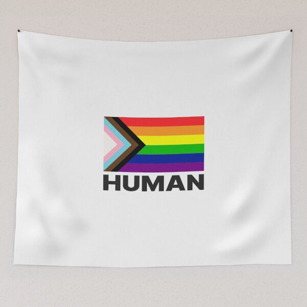 Item preview, Human - pride flag designed and sold by Visual Stimulus.