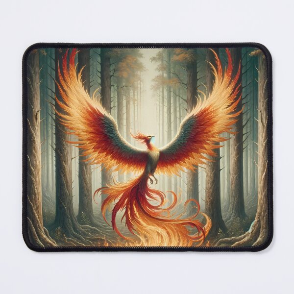 Item preview, Resurrection of the Majestic Phoenix designed and sold by LivingArtClips.