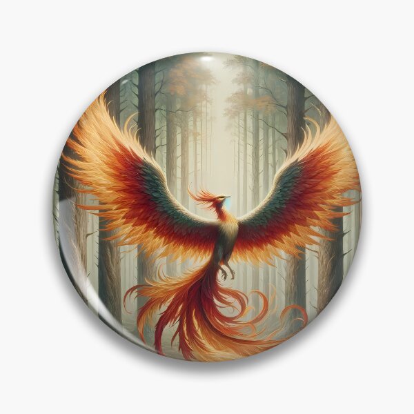 Item preview, Resurrection of the Majestic Phoenix designed and sold by LivingArtClips.