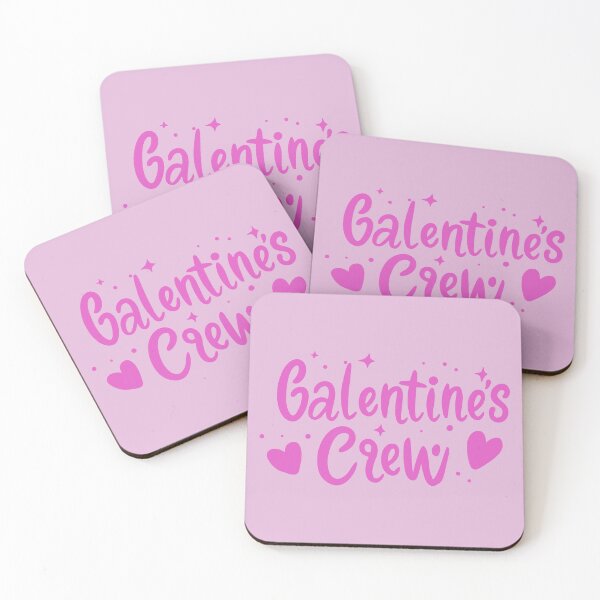 Item preview, Pink Hearts and Gal Pal Vibes - Galentines Crew Collection designed and sold by EmeraldeaArt.