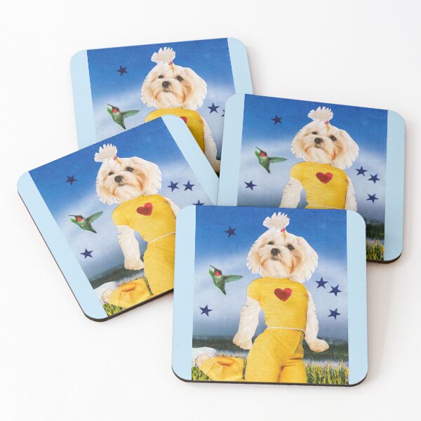 Item preview, Maltese Poodle Dog Portrait - 'Little Miss Sunshine' designed and sold by Nikki Fortuin Arts & Crafts.