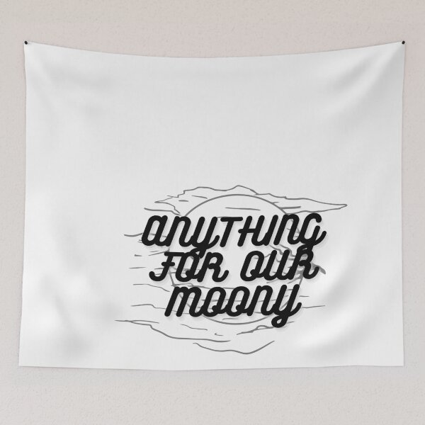 Item preview, anything for our moony Transparent Sticker  designed and sold by CornerStore007.