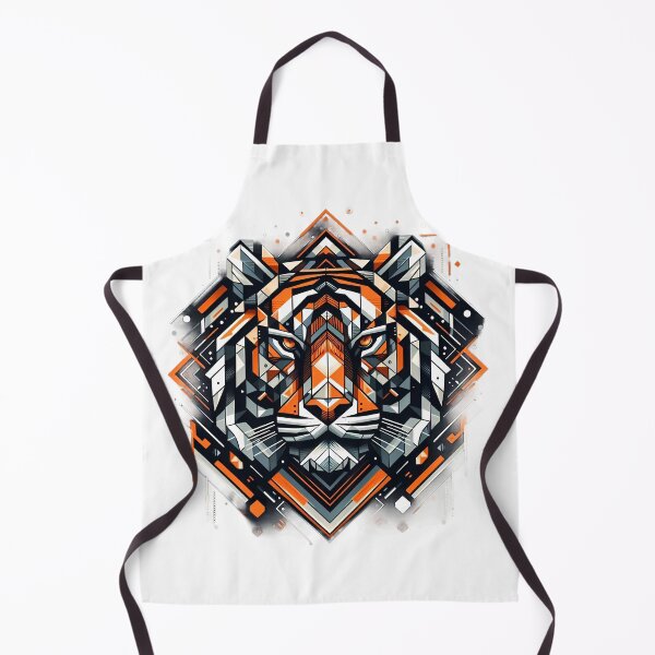 Item preview, Geometric tiger designed and sold by Alibeyoglu.