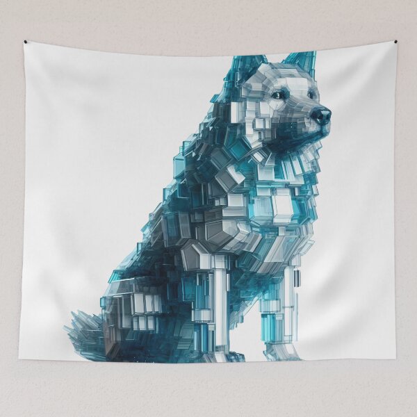 Item preview, Geometric dog designed and sold by Alibeyoglu.