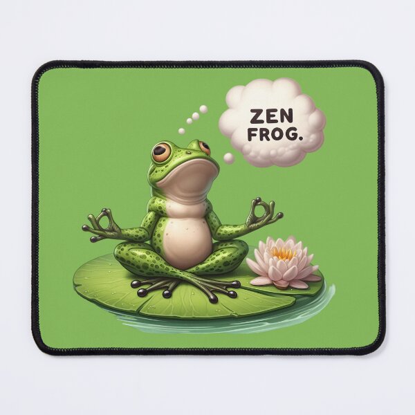 Item preview, Zen Frog designed and sold by Delamoon.
