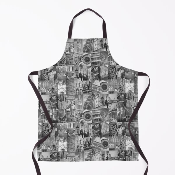 Item preview, Venice Italy Mosaic [B/W, Small Scale] - Original Photos designed and sold by SageFolio.