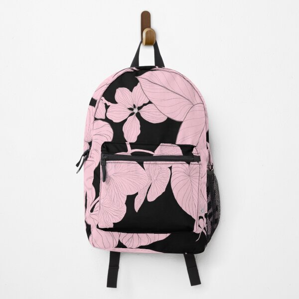 Item preview, Pink Jungle with black background designed and sold by Elifndz.