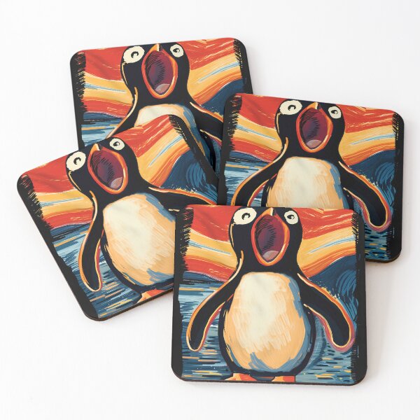 Item preview, Noot Noot Penguin Scream designed and sold by GoverArt.