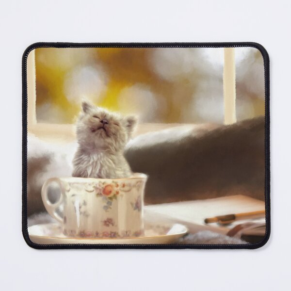 Artikelvorschau, Teacup Kitten: Nachmittagstee entworfen und verkauft von Rita Blaylock.