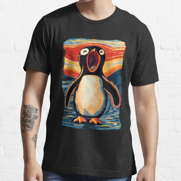 Vista previa del artículo con la obra «Grito del pingüino Noot Noot», diseñado y vendido por GoverArt.