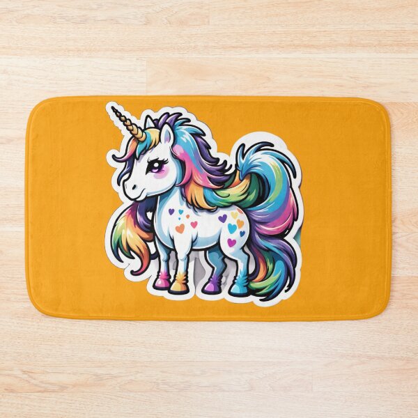 Item preview, Joy a warm rainbow unicorn designed and sold by digistampdesign.