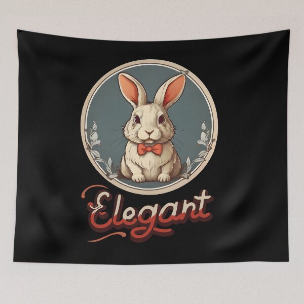 Item preview, I am an elegant and sweet rabbit. designed and sold by duneArt.