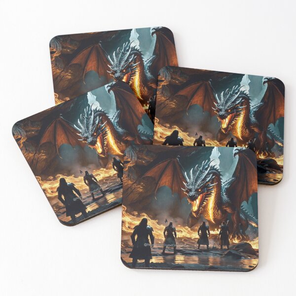 Item preview, A Dragon in it's Cave designed and sold by NerdscapeDC.