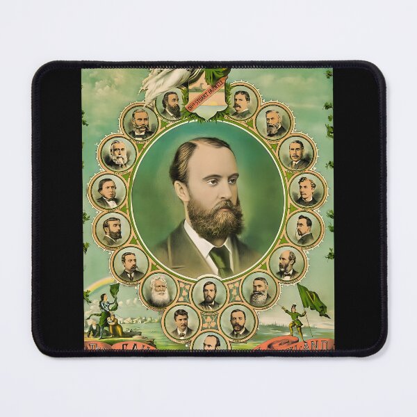 Item preview, The Cause of Ireland with Charles Stewart Parnell and others designed and sold by OliDesigns.