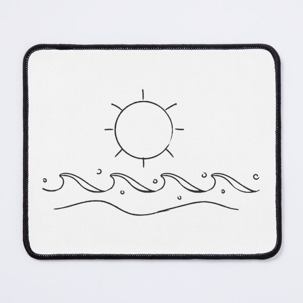 Item preview, Wave Design designed and sold by InfiniteSticker.