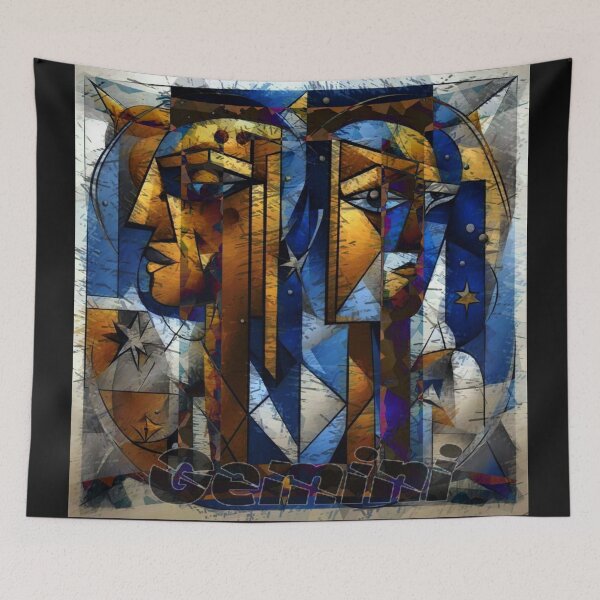 Item preview, Gemini, gemeos, twins, zodiac designed and sold by Helios Be. Lavsh.