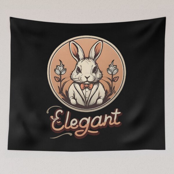 Item preview,  I am an elegant and sweet rabbit. designed and sold by duneArt.