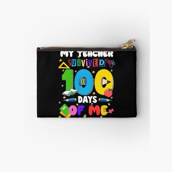 Item preview, My Teacher Survived 100 Days Of Me Funny Gift For Teacher designed and sold by Chmielayka.