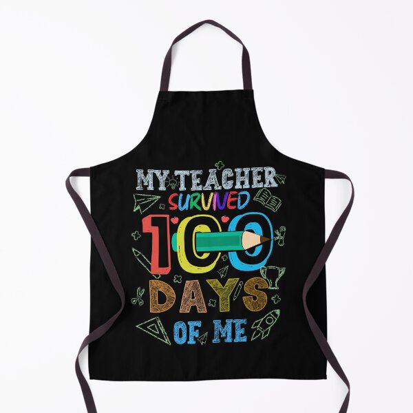 Item preview, My Teacher Survived 100 Days Of Me Funny Gift For Teacher designed and sold by Chmielayka.