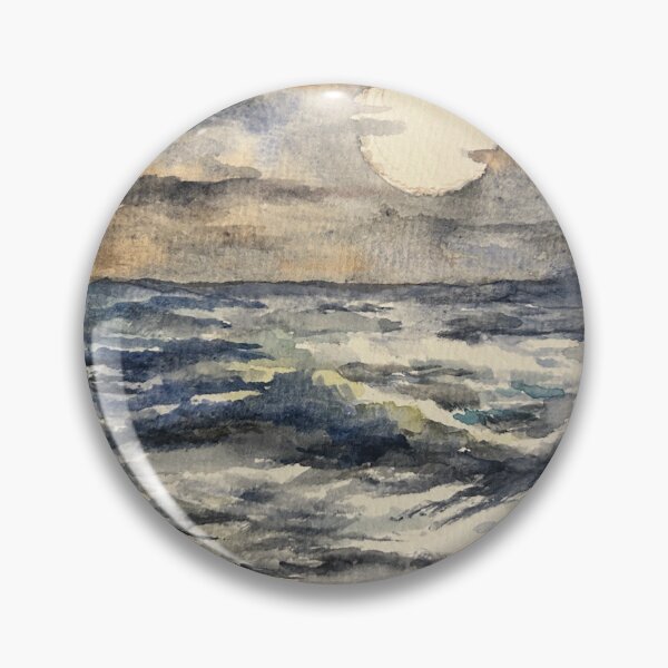 Item preview, Moonlit Seascape designed and sold by TheArtCave.