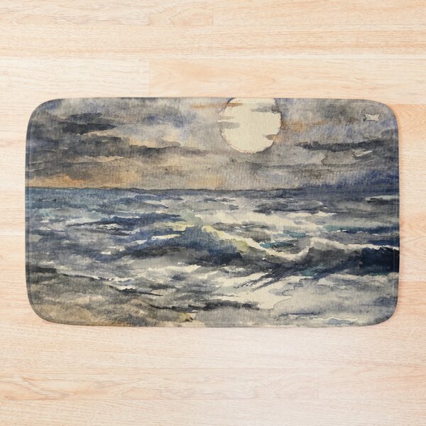 Item preview, Moonlit Seascape designed and sold by TheArtCave.