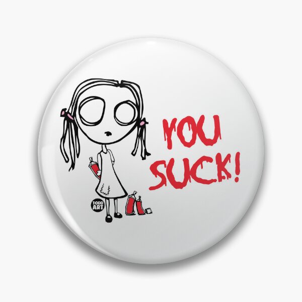 Item preview, EVE L - YOU SUCK designed and sold by TODD GOLDMAN.