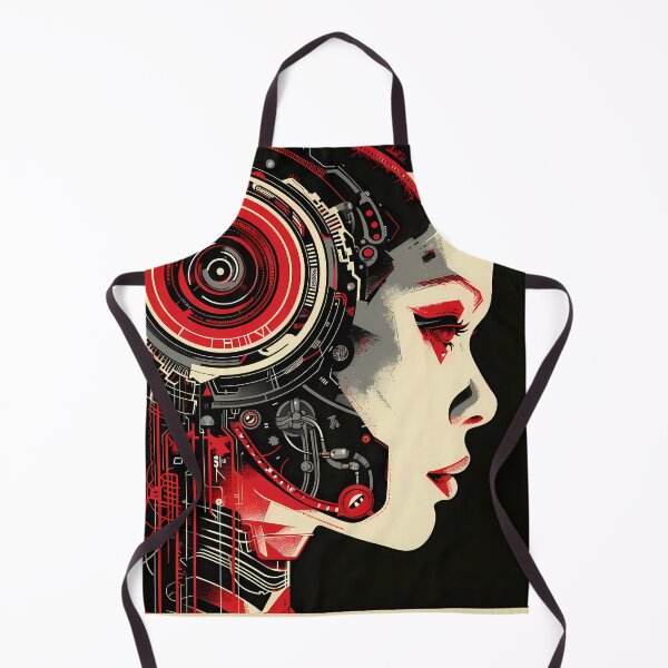 Item preview, We The Cyborg - Retro Poster designed and sold by Mitch-Angelo.