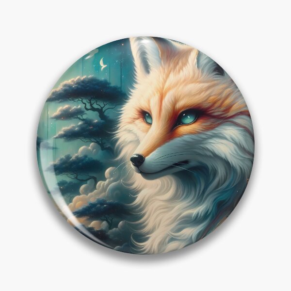 Item preview, Whispers of the Japanese Kitsune designed and sold by LivingArtClips.