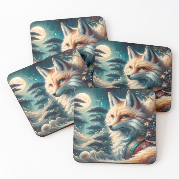 Item preview, Whispers of the Japanese Kitsune designed and sold by LivingArtClips.