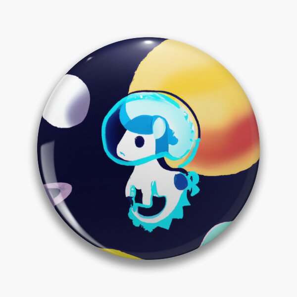 Item preview, cute seahorse space designed and sold by DaveMerch.