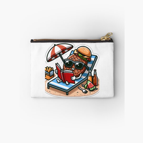 Item preview, Beach Bite-Read designed and sold by AI-Only Creations.