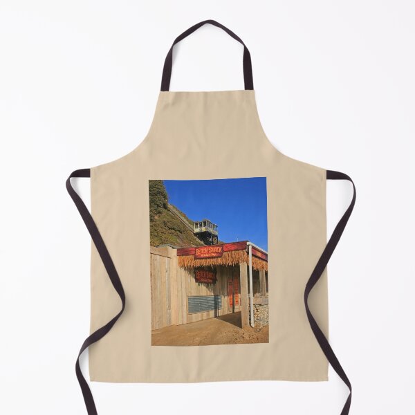 Item preview, Beach Shack & Cliff Lift, Bournemouth, January 2024 designed and sold by RedHillDigital.