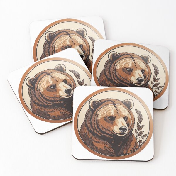 Item preview, Brown Bear  designed and sold by WildArtista.