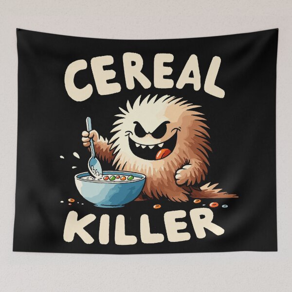 Item preview, Cereal Killer Monsters designed and sold by DoodleDashShop.