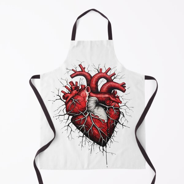 Item preview, Anatomical Heart Drawing designed and sold by GoatAndCamel.