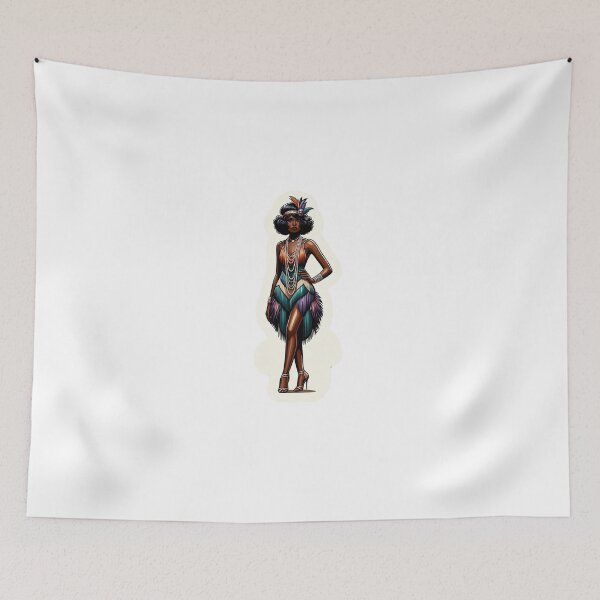 Item preview,  Art Deco Flapper - Vintage Sticker Style Volume 4 designed and sold by mymagicstoreus.