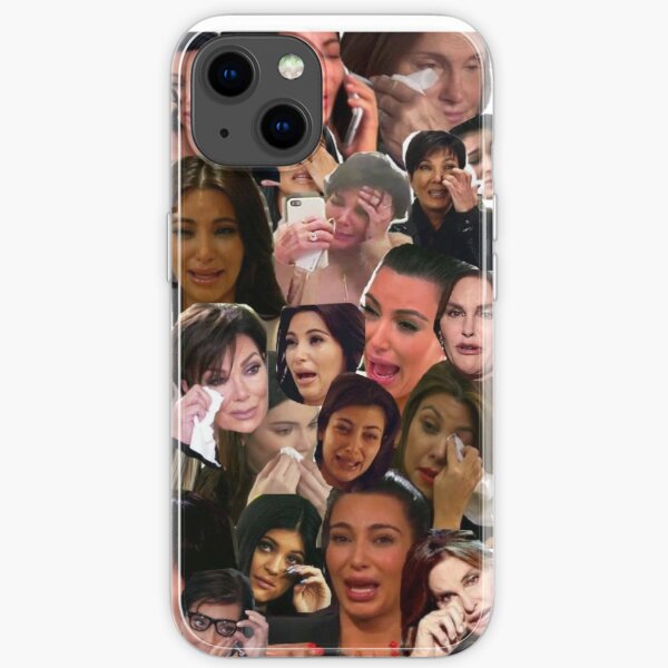 Kardashian's Crying Collage  iPhone Soft Case