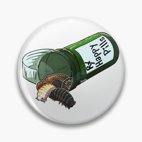 Item preview, Happy Pills Bugs designed and sold by HoundsSnack.
