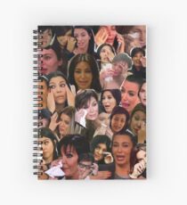 Kardashian's Crying Collage Spiral Notebook